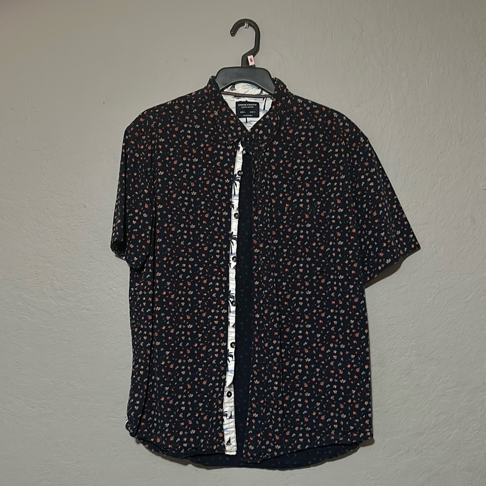 Sunrise Kingdom Short Sleeve Button Up